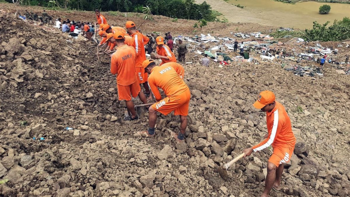 Manipur Landslide: Death Toll Rises To 13 As Officials Recover More Bodies; PM Reviews Situation