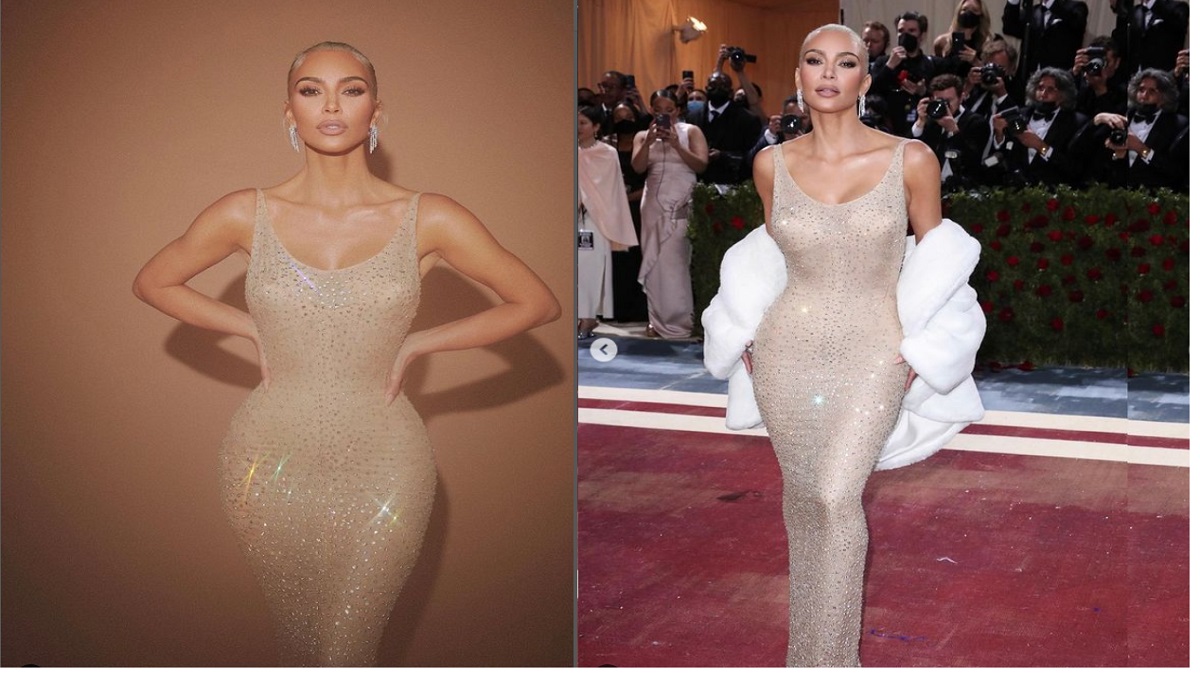 Kim Kardashian Slammed For Allegedly Destroying Marilyn Monroe's Iconic Dress At Met Gala