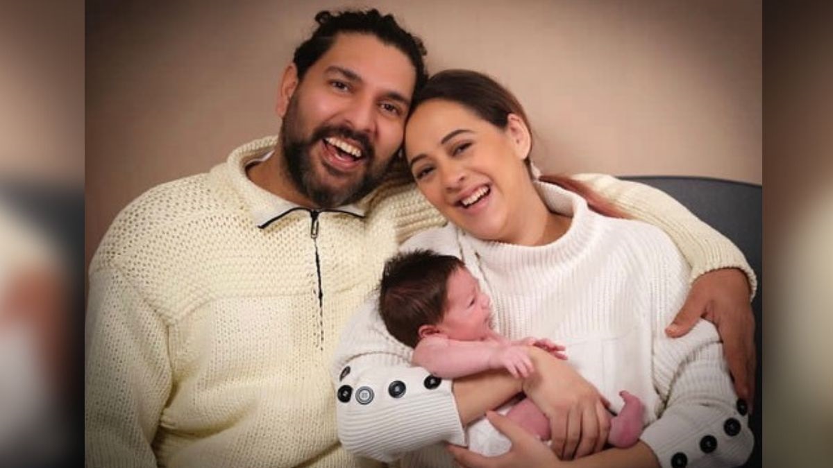 Yuvraj Singh Shares 1st Pics Of His Son On Father's Day, Reveals They Have Named Him 'Orion Keech Singh'