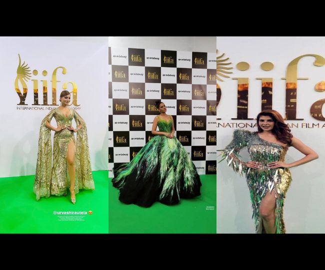 Kriti Sanon, Nora Fatehi, Other B-Town Divas Stun The Green Carpet At IIFA Awards 2022 | See Pics