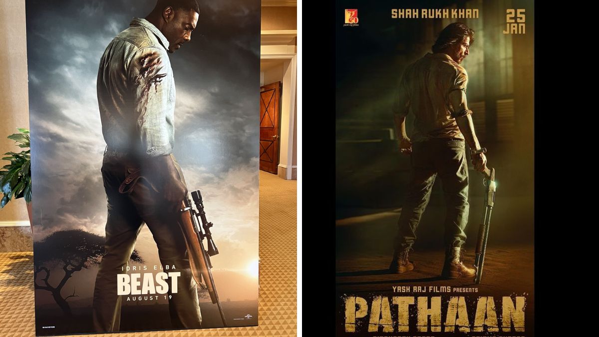 Pathan Movie Poster Srk -  Israel