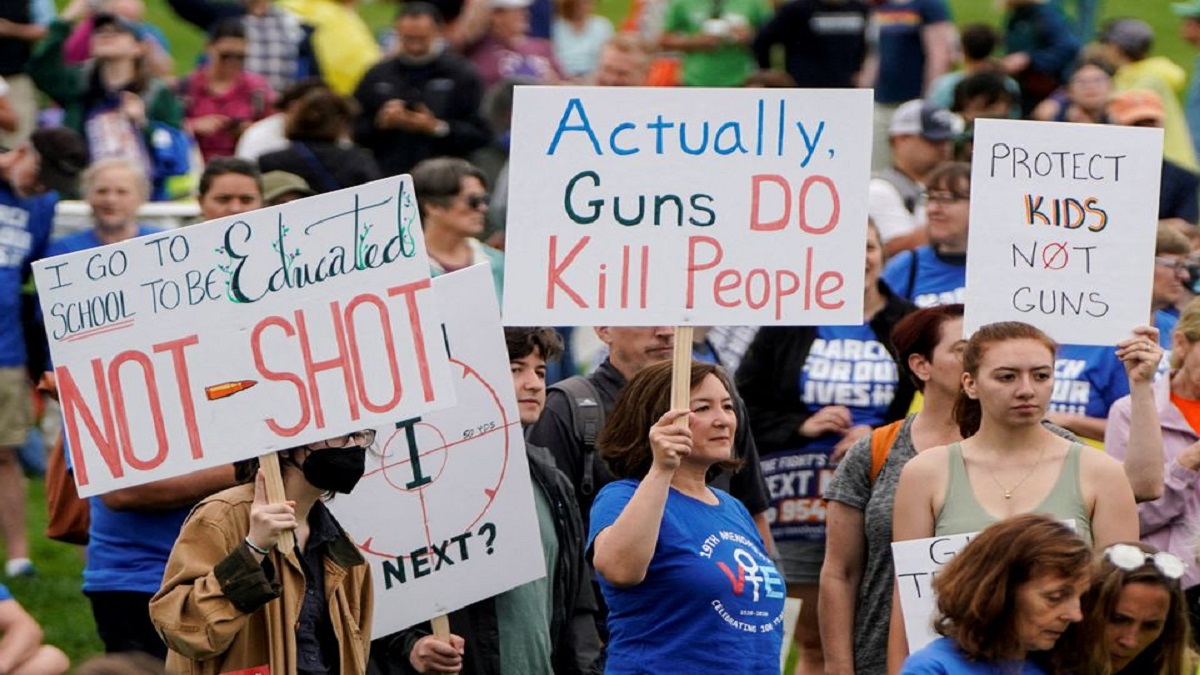 US Senate Passes Historic Gun Safety Bill As Supreme Court Knocks Down Handgun Limits