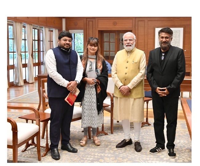 The Kashmir Files: Vivek Agnihotri, Abhishek Agarwal and Pallavi Joshi meet PM Modi | Check pic here