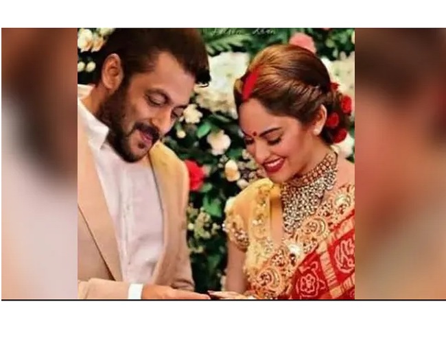 Salman Khan Sonakshi Sinha Sex - Salman Khan and Sonakshi Sinha married? Know the truth behind viral image