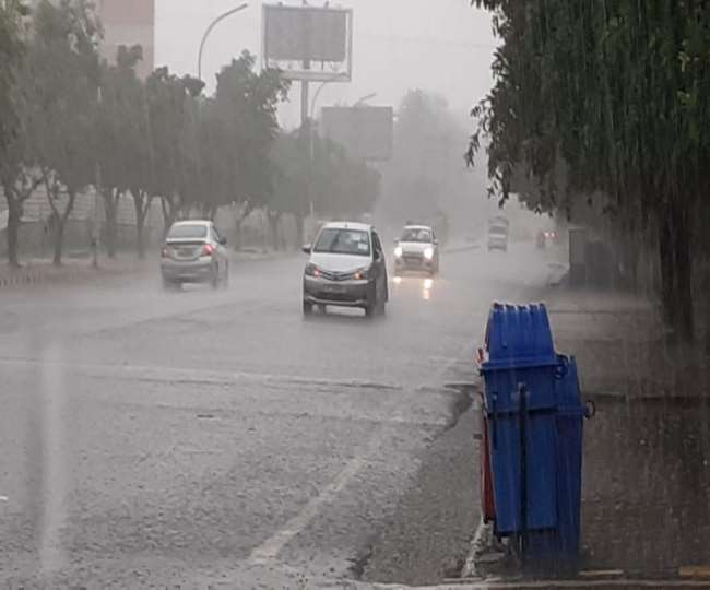 Hailstorm, rains hit parts of Delhi after severe spell of heatwave