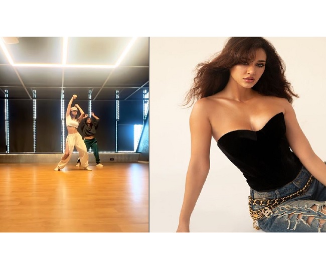 Disha Patani Flaunts Her Killer Dance Moves, Looks Stunning In Comfy Crop Top And Pants