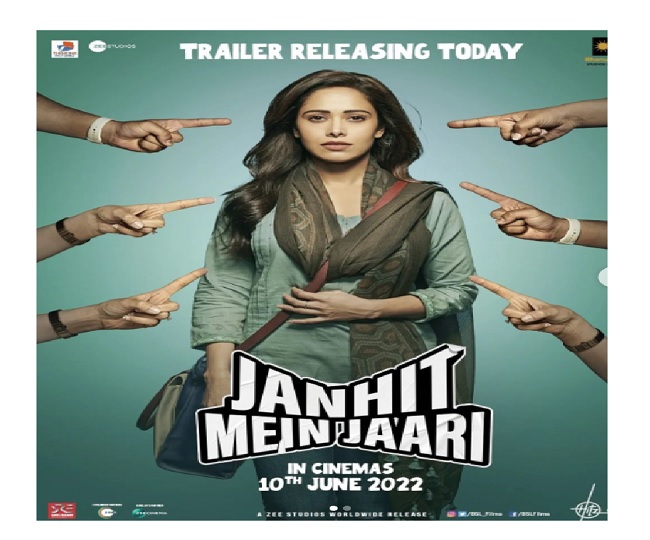 Janhit Mein Jaari Trailer: Nushrratt Bharuccha is 'sab pe bhaari' in this Jai Basantu Singh directorial | Watch