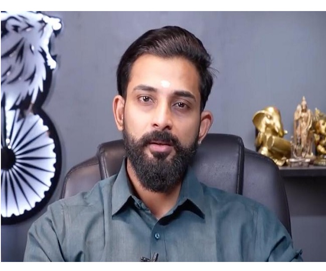 Tamil Nadu YouTuber Karthik Gopinath Arrested For Alleged Temple Renovation Fund Fraud