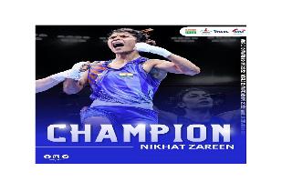 Meet Nikhat Zareen, the new World Boxing Champion, who once challenged her childhood hero Mary Kom