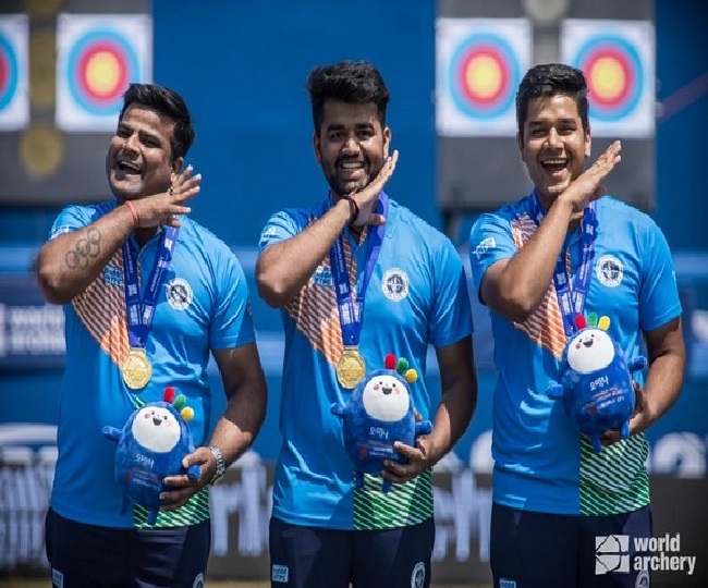 Archery World Cup Gwangju: Indian men's compound team bags gold 