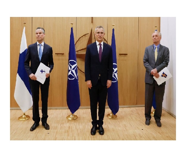 Finland, Sweden apply to join NATO as Russia batter Ukraine