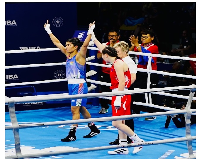 Women's World Boxing Championships India's Nikhat Zareen wins gold in