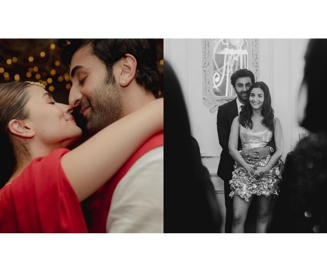 Alia Bhatt shares 'enchanting' pics with hubby Ranbir Kapoor to mark first monthiversary of their wedding | See here