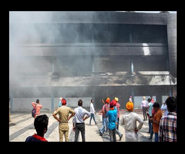 Massive fire breaks out in Guru Nanak Dev Hospital in Amritsar; no casualties reported 
