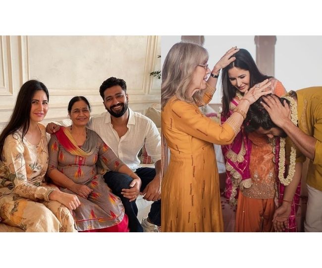 Vicky Kaushal, Katrina Kaif share unseen pictures with their moms on Mother's Day | See here