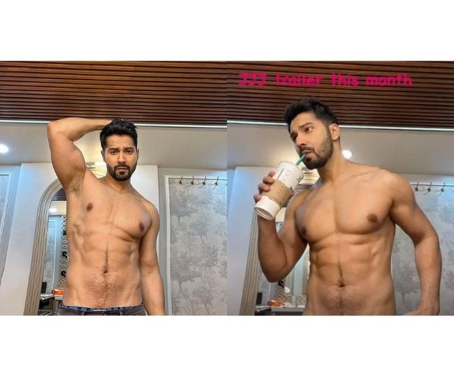 Varun Dhawan flaunts his ripped 8-pack abs in 'ABCD 2