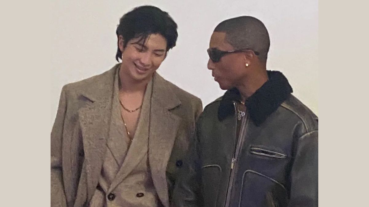 It's about LoVe”—in the Louis Vuitton studio with Pharrell Williams ahead  of his debut