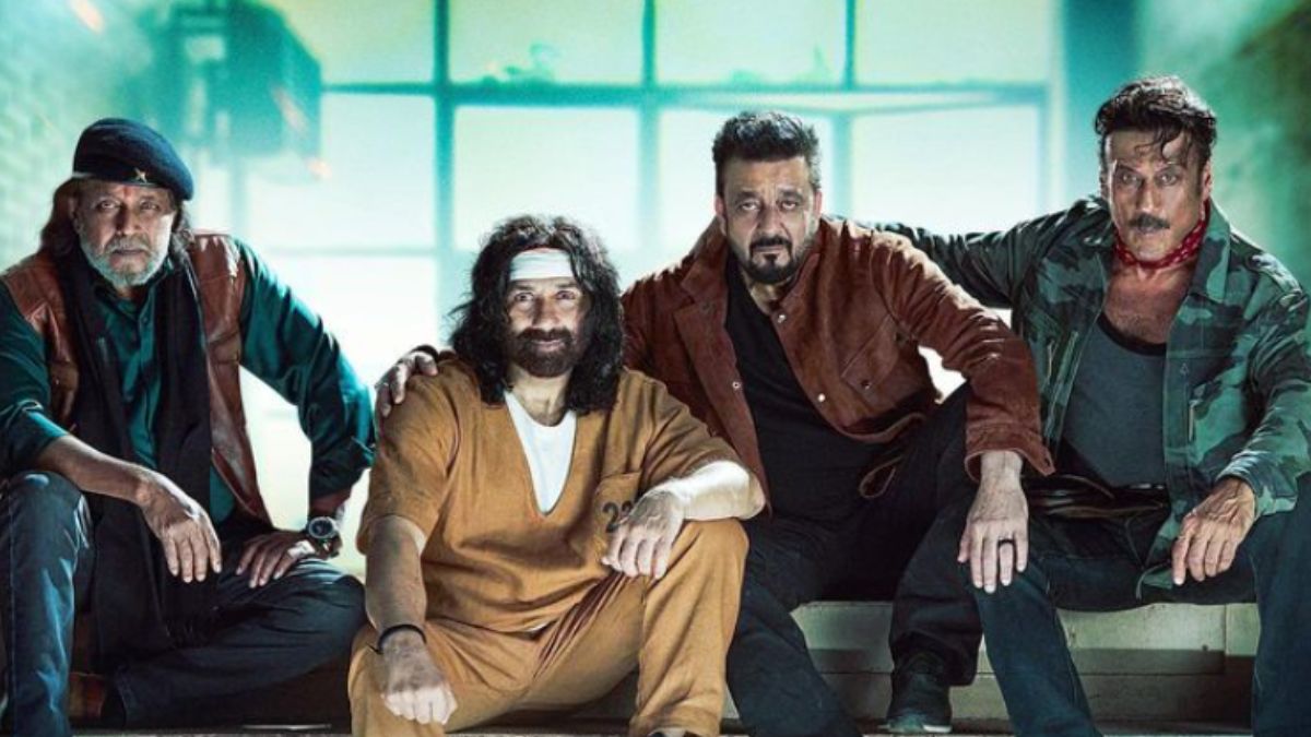 Baap First Look Sanjay Dutt, Sunny Deol, Jackie Shroff And Mithun