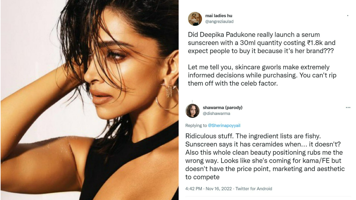 ‘thumbs Down ‘ridiculous Stuff Deepika Padukones Skincare Brand 82°e Gets Brutally Trolled