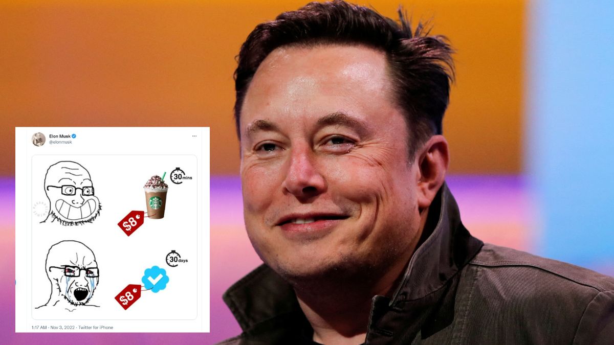 Elon Musk Turns 'Meme Star' To Defend His $8 Monthly Charge For Twitter ...