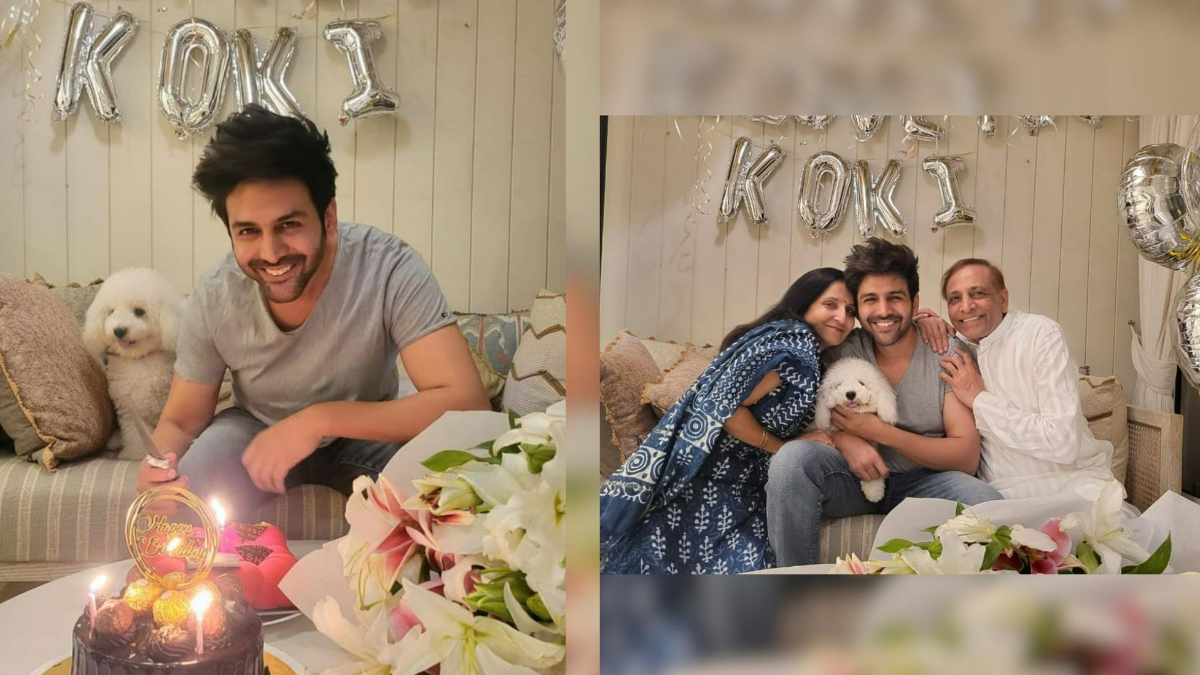Kartik Aaryan's Special Birthday On Getting A Sweet Surprise From His Family Is All Things Love | Take A Look