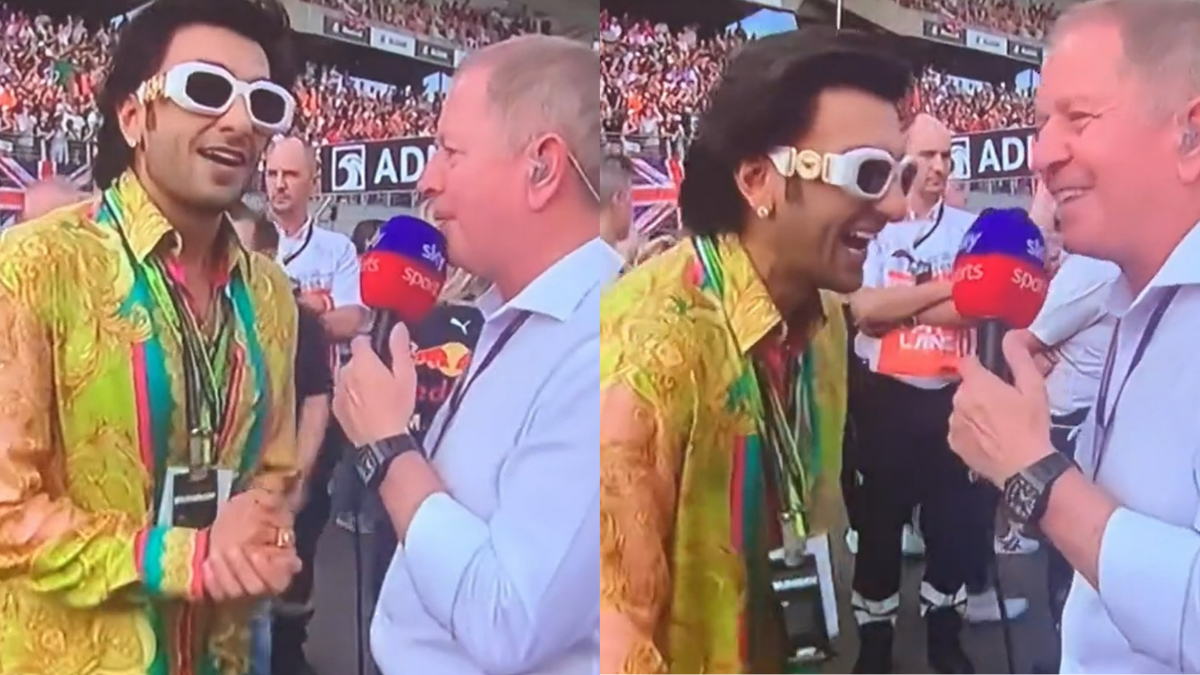 Ranveer Singh's ‘Humble’ Reply After Journalist Martin Brundle Says ‘I Forgot Who You Are’ Wins Over Social Media | Watch Video