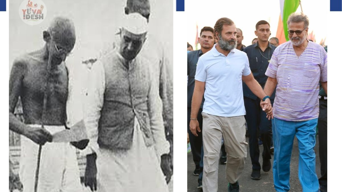 Bharat Jodo Yatra: Mahatma Gandhi's Great Grandson Joins Rahul Gandhi; Congress Says 'Legacy Continues'