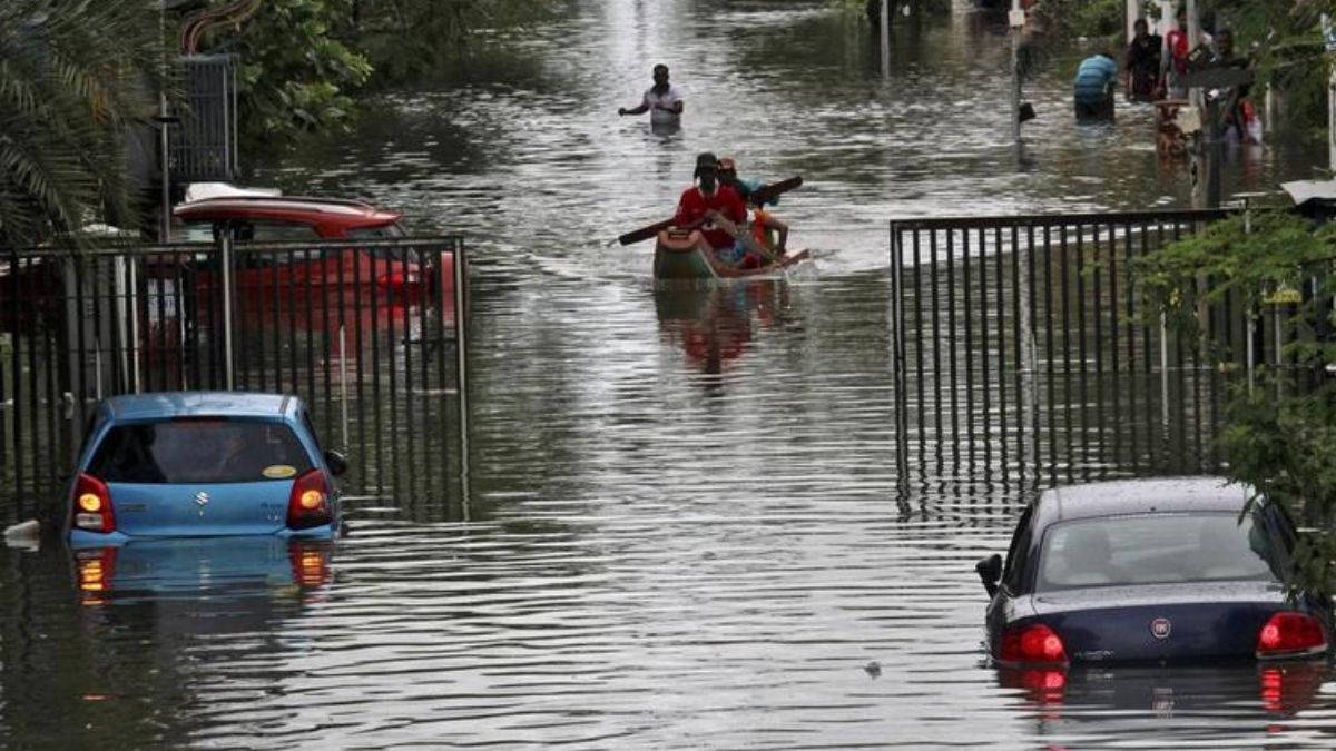 Tamil Nadu Receives Heavy Rains, Chennai, Other Cities Waterlogged ...