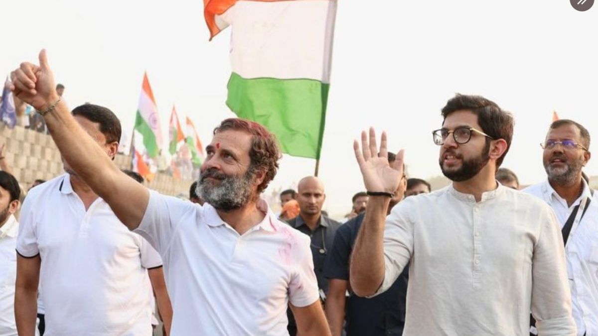 Aaditya Thackeray Joins Rahul Gandhi As Bharat Jodo Yatra Enters Maharashtras Hingoli