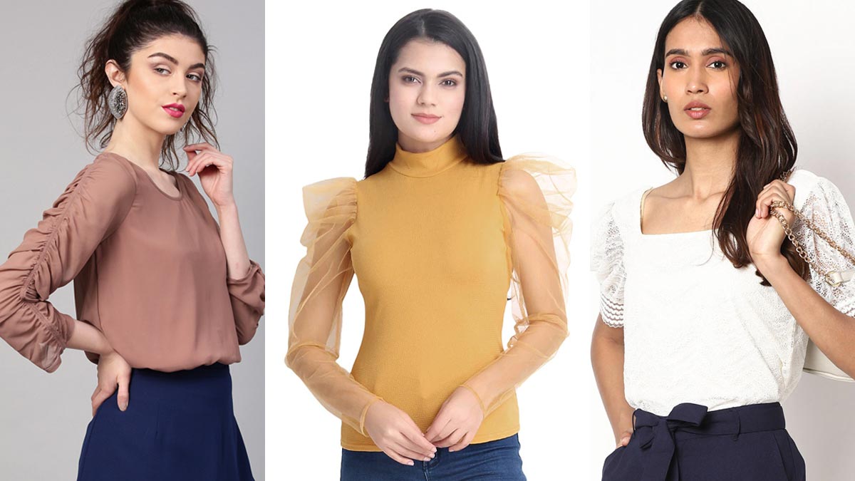 Full Sleeve STYLISH SENSATIONAL WOMEN T-SHIRT, Casual Wear at Rs
