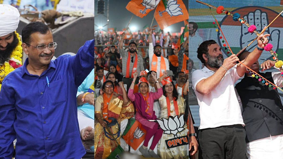 Gujarat Election 2022: AAP Leads Battle On Social Media, BJP Looks Steady, Congress Lags Behind