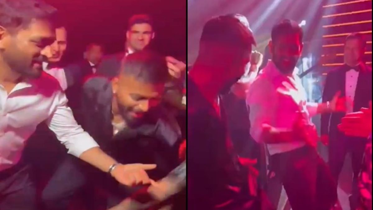 Hardik Pandya, MS Dhoni Dance Like Nobody's Watching | Watch