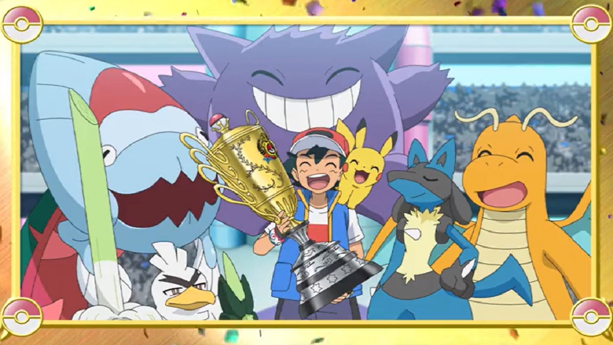 World Champion Monarch Ash Ketchum Ash Wins The Pokémon World  Championships  Pokémon Journeys  YouTube
