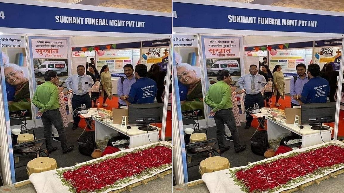 Netizens Divided Over Start Up Offering 'Funeral Service' In Thane Business Fair