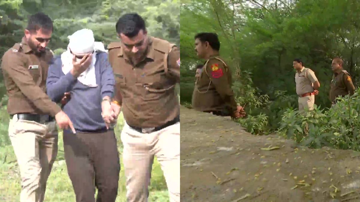 Delhi Mehrauli Murder Case Police Take Accused Aftab To Mehrauli Jungle Father Alleges Love