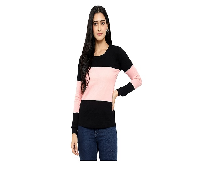 Full Sleeve T Shirts For Women: Fashionable Designs To Keep You Warm This  Winter Season