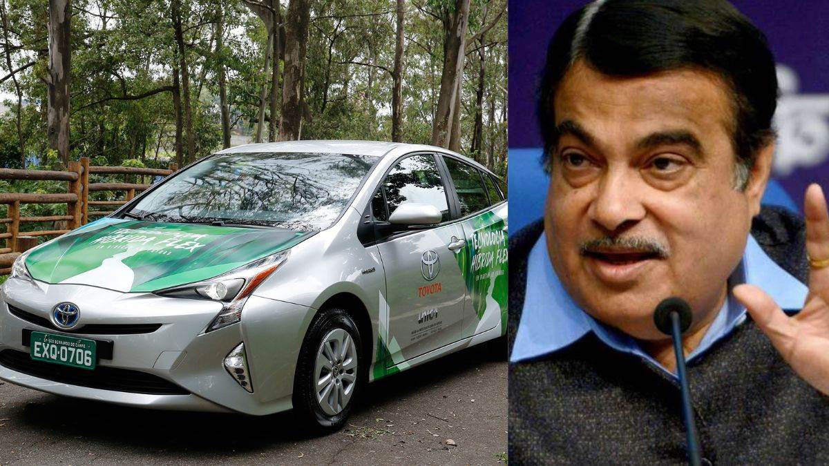 Ethanol-Fueled Car : Nitin Gadkari to unveil 100 per cent ethanol-fuelled variant of Toyota Innova