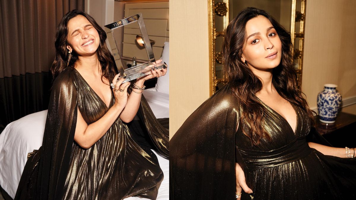 Mom-To-Be Alia Bhatt Makes Heads Turn In Shimmery Gown As She Poses ...