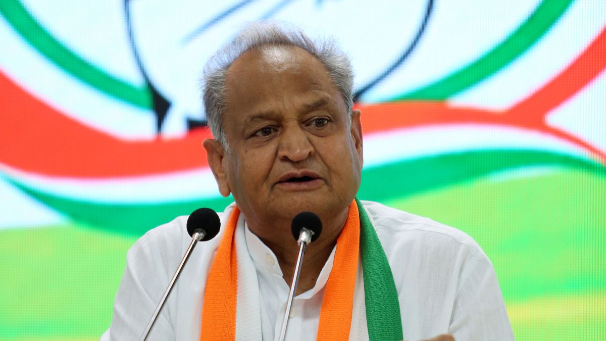 Out Of Congress Prez Race, Ashok Gehlot Back In Rajasthan; Hints At Continuing As CM