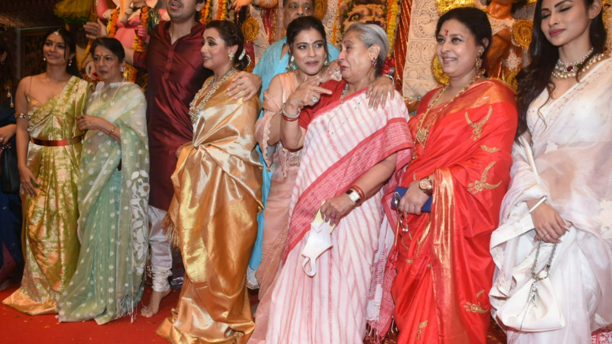 In Pics: Ayan Mukerji's Star-Studded Durga Puja Celebrations With Kajol ...