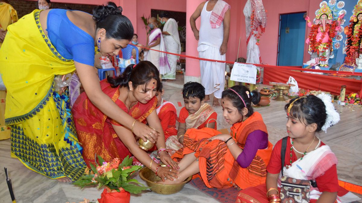 Goddess Durga Eyes Durga Puja Gift