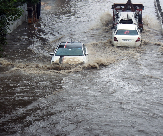 Weather Updates: Heavy Rainfall In Delhi-NCR Brings Life To Standstill ...