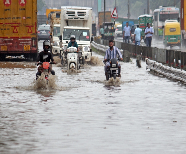 Weather Updates: Heavy Rainfall In Delhi-NCR Brings Life To Standstill ...