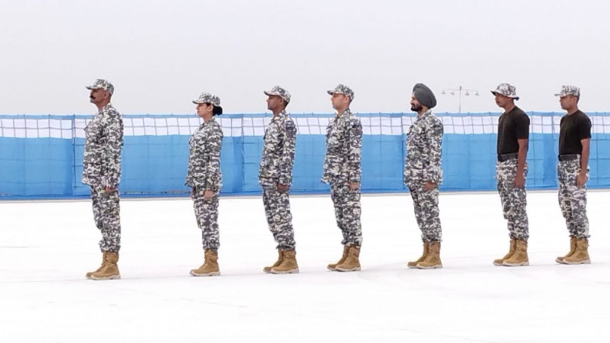 Pics: Indian Army unveils new uniform at the parade ground on Army