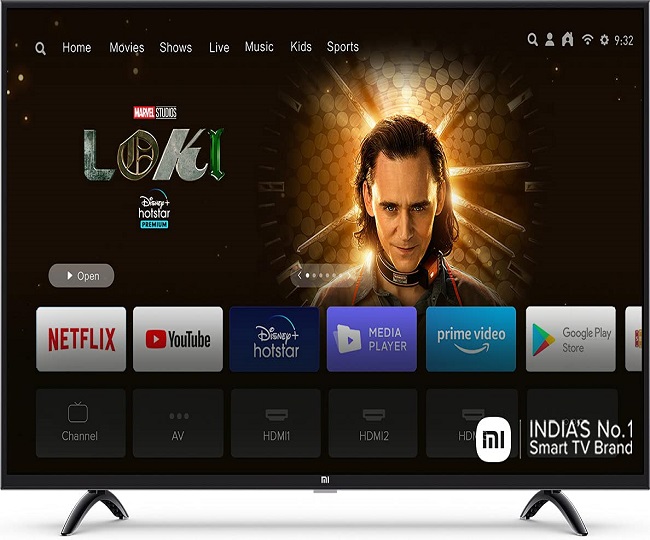 Xiaomi Smart TV 32A, Smart TV 40A, Smart TV 43A With Google TV