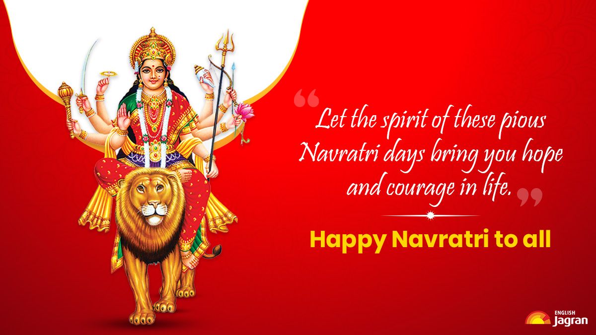 Happy Navratri 2022 Day 6 Maa Katyayani Wishes Quotes Messages Whatsapp And Facebook Status 0185