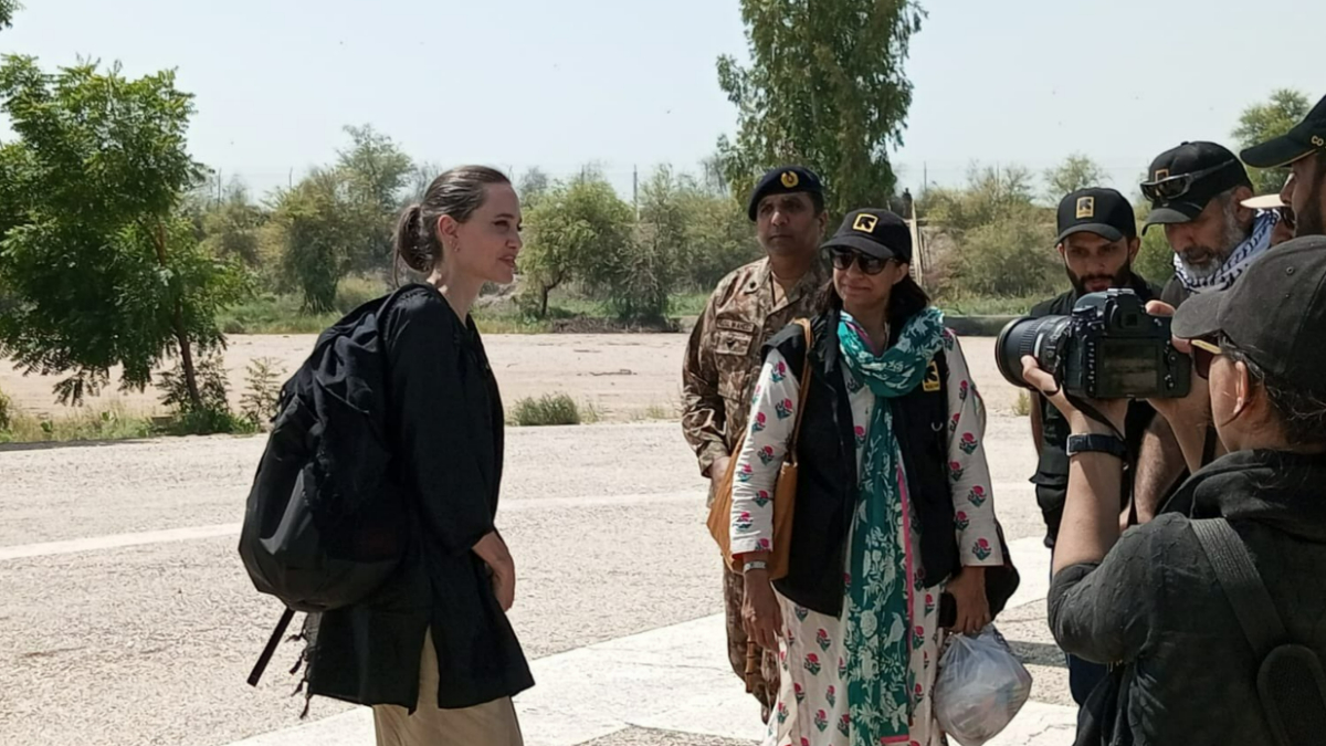 Angelina Jolie Visits Flood-Hit Pakistan, Extends Support And Aid To Affected People