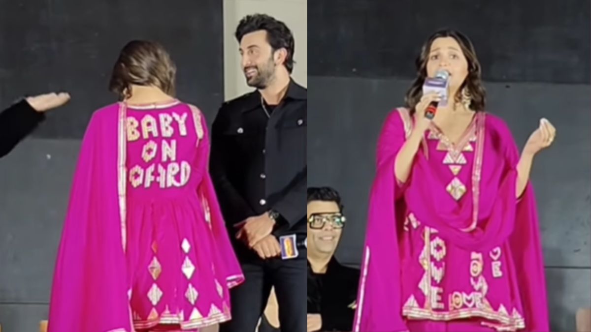 Alia Bhatt Nails Maternity Fashion Yet Again As She Opts For A Floral Pink  Dress With Matching Blazer Looking PHAT!