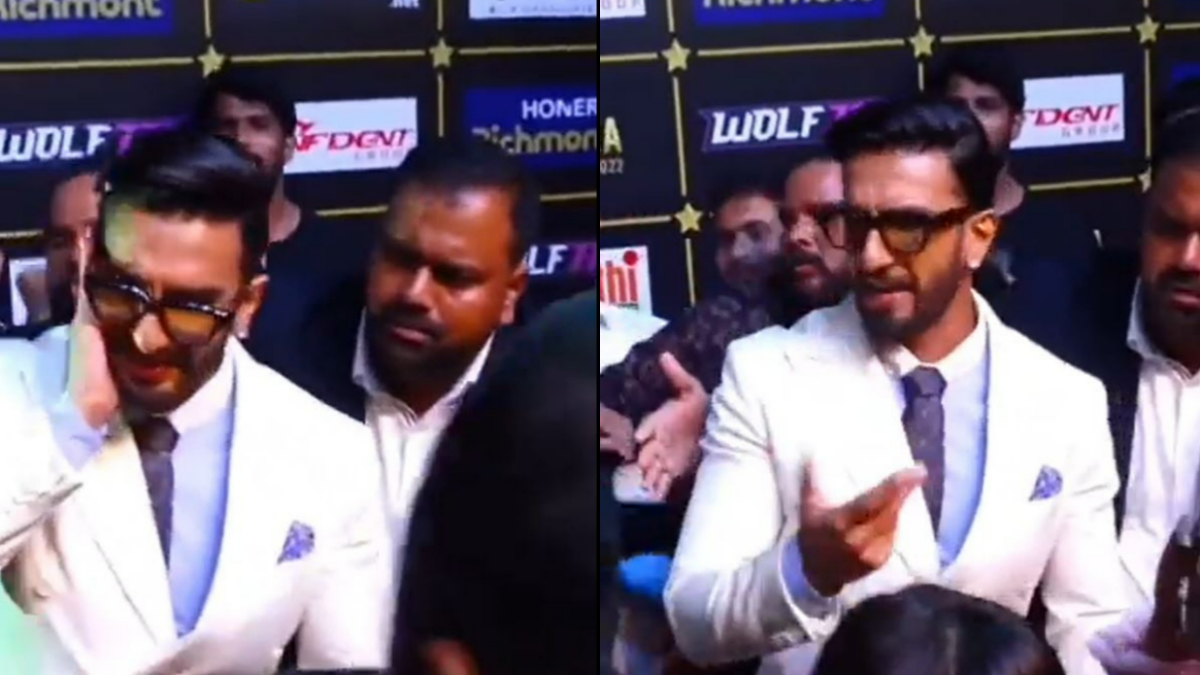 Ranveer Singh Gets Accidentally Slapped By Bodyguard, Watch His Reaction