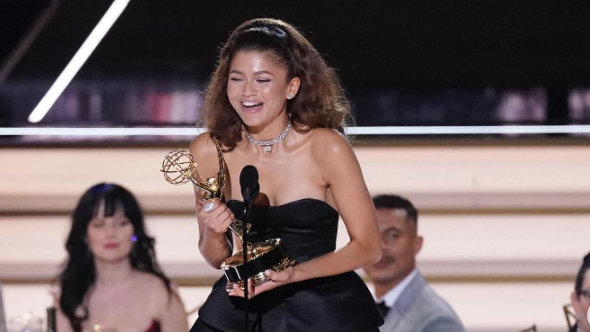 Emmy Awards 2022: Zendaya Creates History, Becomes First Black Woman To ...